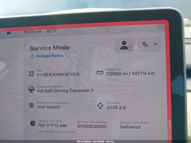 Aukcja sprzedaży 2021 Tesla Model 3 Standard Range Plus Rear-wheel Drive, vin: 5YJ3E1EAXMF877513, numer aukcji: 44788444