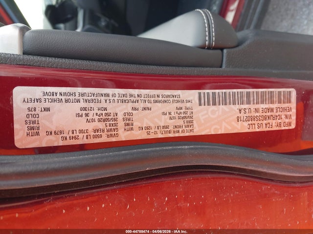 Продажа на аукционе авто 2025 Jeep Grand Cherokee L Limited 4x4, vin: 1C4RJKBG3S8802718, номер лота: 44788474