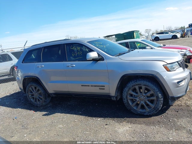 Продаж на аукціоні авто 2016 Jeep Grand Cherokee Limited 75th Anniversary, vin: 1C4RJFBG3GC333111, номер лоту: 44788493