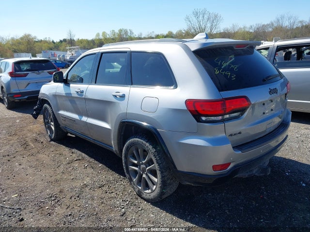 Продаж на аукціоні авто 2016 Jeep Grand Cherokee Limited 75th Anniversary, vin: 1C4RJFBG3GC333111, номер лоту: 44788493