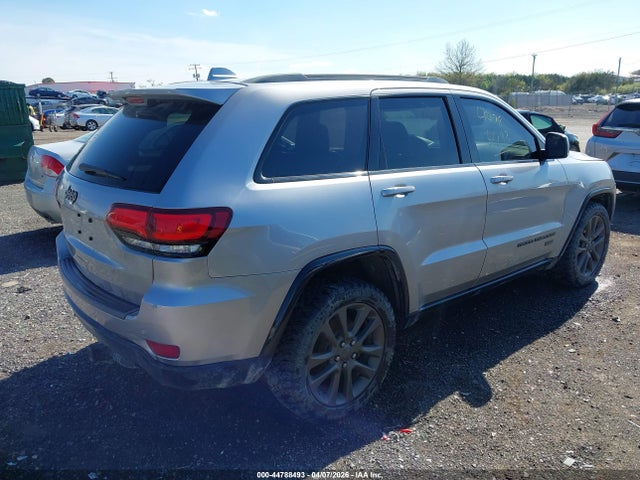 Продаж на аукціоні авто 2016 Jeep Grand Cherokee Limited 75th Anniversary, vin: 1C4RJFBG3GC333111, номер лоту: 44788493