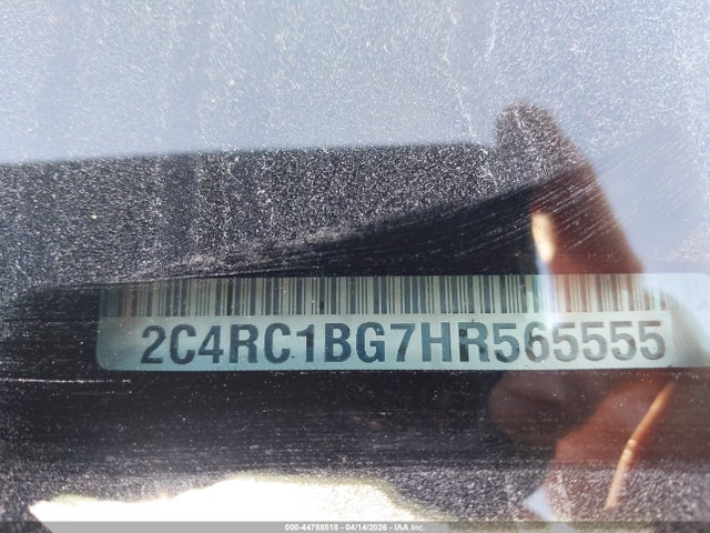 Aukcja sprzedaży 2017 Chrysler Pacifica Touring-l, vin: 2C4RC1BG7HR565555, numer aukcji: 44788518