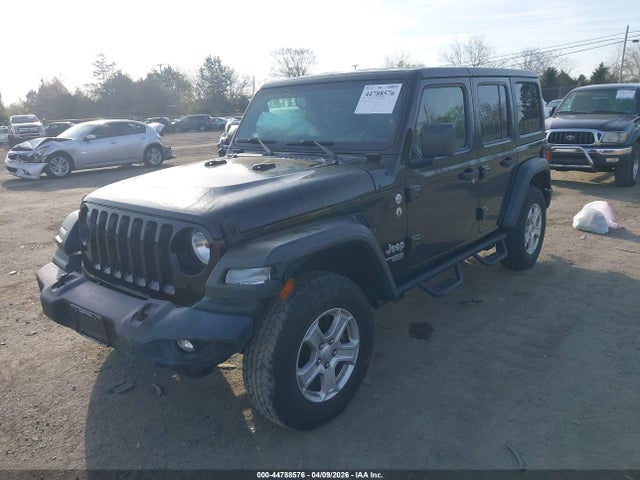 2019 Jeep Wrangler Unlimited Sport S 4x4 მანქანა იყიდება აუქციონზე, vin: 1C4HJXDN4KW669032, აუქციონის ნომერი: 44788576