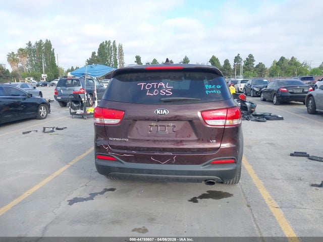 5XYPG4A50GG073336 KIA Sorento 3.3l Lx