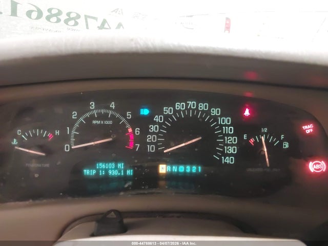 44788613 :رقم المزاد ، 1G4CW52K3X4617186 vin ، 1999 Buick Park Avenue Base Cmi مزاد بيع