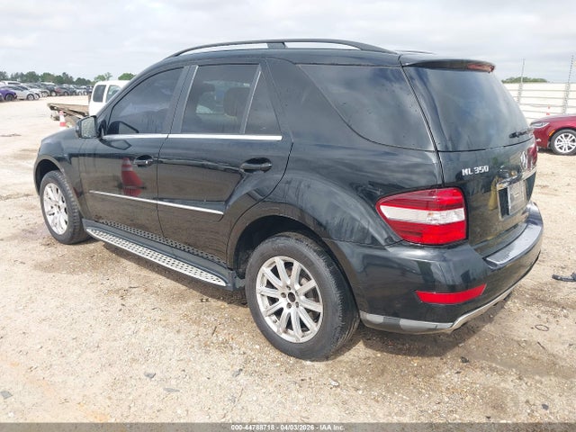 Продаж на аукціоні авто 2011 Mercedes-benz Ml 350 4matic, vin: 4JGBB8GB8BA630611, номер лоту: 44788718