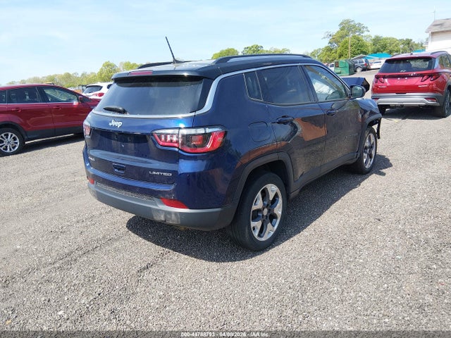 44788793 :رقم المزاد ، 3C4NJDCB1MT570105 vin ، 2021 Jeep Compass Limited 4x4 مزاد بيع