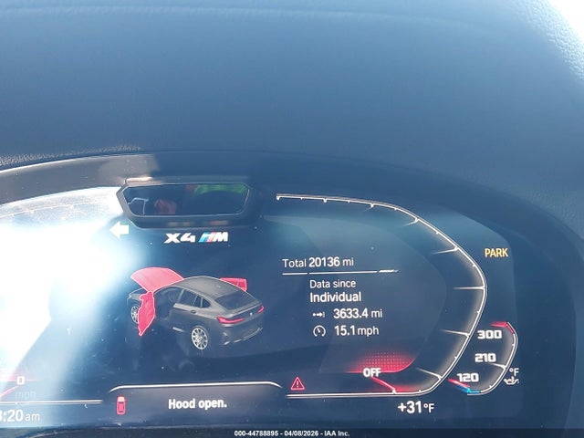 Продаж на аукціоні авто 2022 Bmw X4 M, vin: 5YM23EC09N9M71552, номер лоту: 44788895