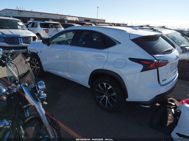 Aukcja sprzedaży 2017 Lexus Nx 200t F Sport, vin: JTJBARBZ8H2100396, numer aukcji: 44789104
