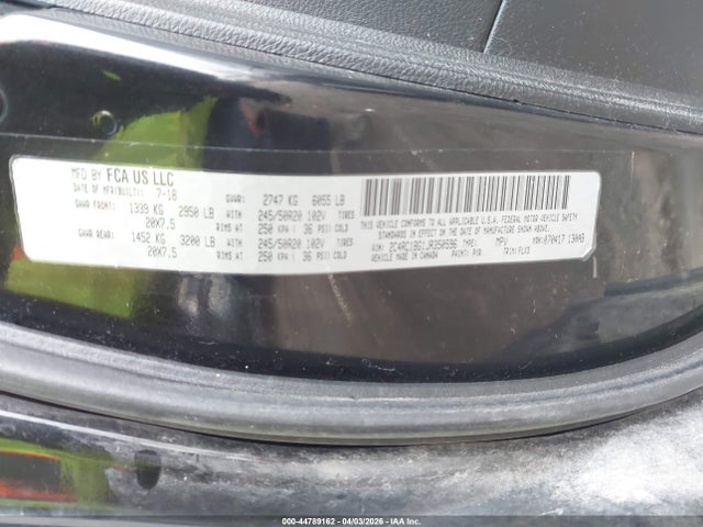2C4RC1BG1JR350596 Chrysler Pacifica Touring L