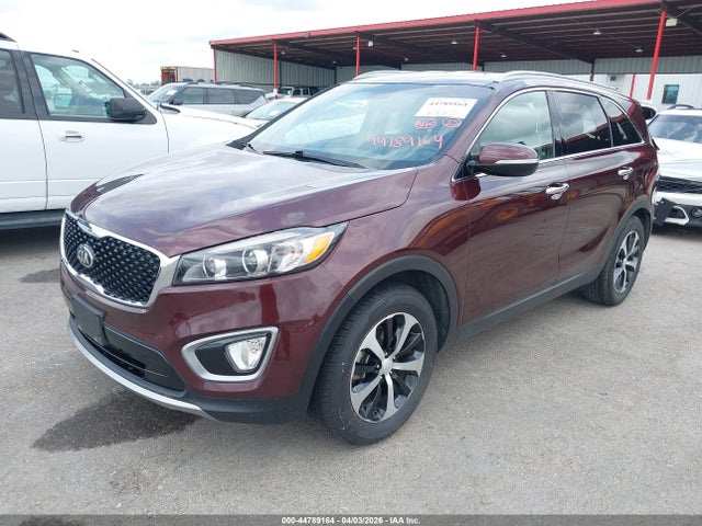 44789164 :رقم المزاد ، 5XYPH4A16HG206662 vin ، 2017 Kia Sorento 2.0t Ex مزاد بيع