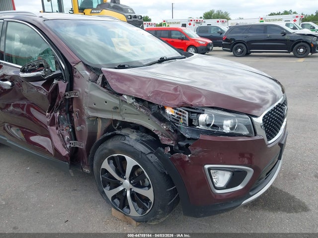 44789164 :رقم المزاد ، 5XYPH4A16HG206662 vin ، 2017 Kia Sorento 2.0t Ex مزاد بيع
