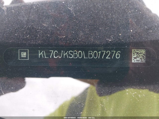 2020 CHEVROLET TRAX KL7CJKSB0LB017276 Photo 8