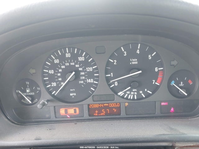 Продажа на аукционе авто 2001 Bmw 525ia, vin: WBADS43471GD85647, номер лота: 44789209
