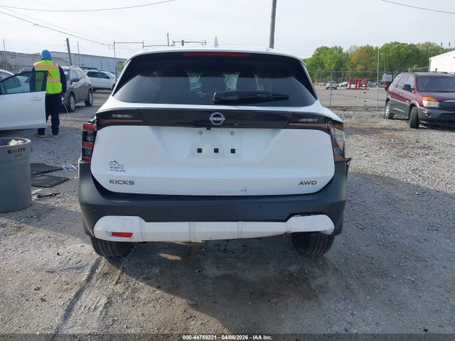 Продажа на аукционе авто 2025 Nissan Kicks Sv Intelligent Awd, vin: 3N8AP6CB4SL365517, номер лота: 44789221