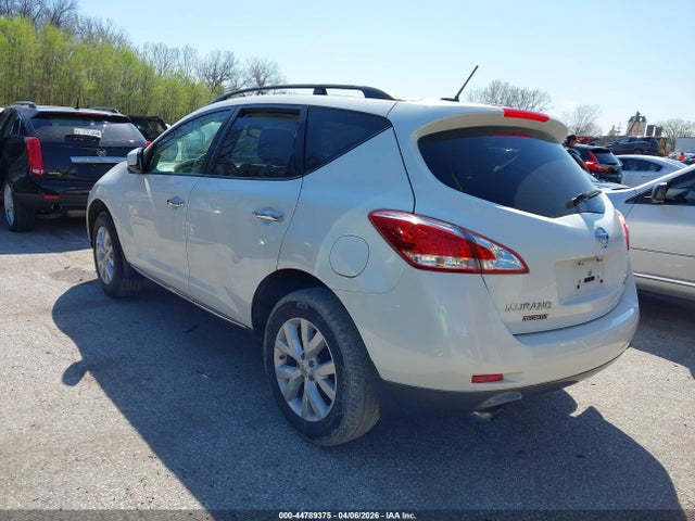 2012 Nissan Murano Sl მანქანა იყიდება აუქციონზე, vin: JN8AZ1MW4CW219354, აუქციონის ნომერი: 44789375