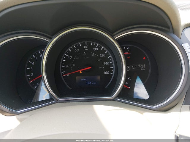 2012 Nissan Murano Sl მანქანა იყიდება აუქციონზე, vin: JN8AZ1MW4CW219354, აუქციონის ნომერი: 44789375