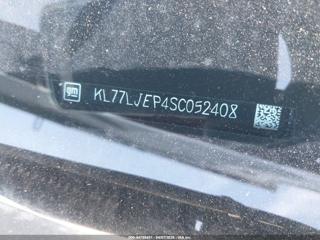 44789451 :رقم المزاد ، KL77LJEP4SC052408 vin ، 2025 Chevrolet Trax Fwd 2rs مزاد بيع