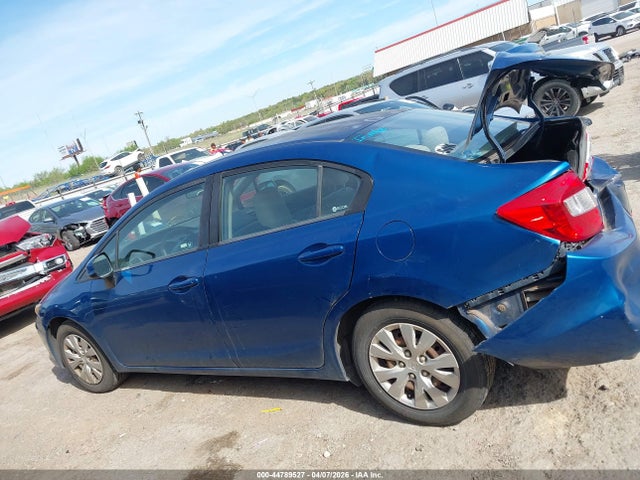 Продаж на аукціоні авто 2012 Honda Civic Lx, vin: 2HGFB2F59CH556201, номер лоту: 44789527
