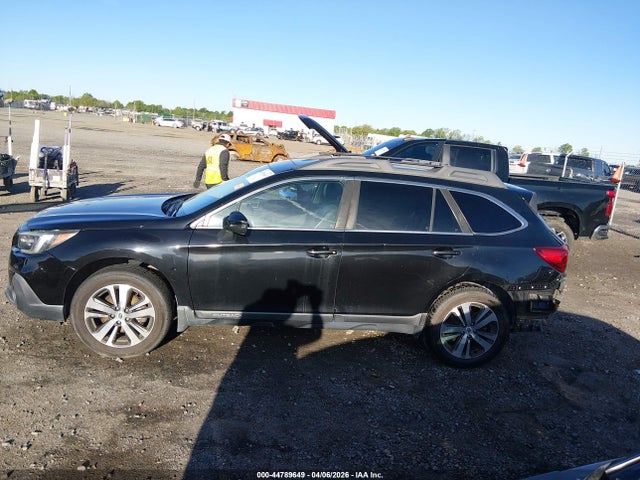 2018 Subaru Outback 2.5i Limited მანქანა იყიდება აუქციონზე, vin: 4S4BSANC7J3237267, აუქციონის ნომერი: 44789649