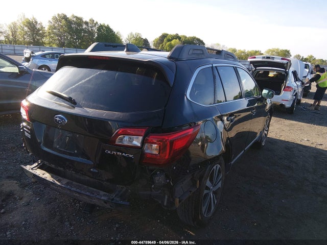 2018 Subaru Outback 2.5i Limited მანქანა იყიდება აუქციონზე, vin: 4S4BSANC7J3237267, აუქციონის ნომერი: 44789649