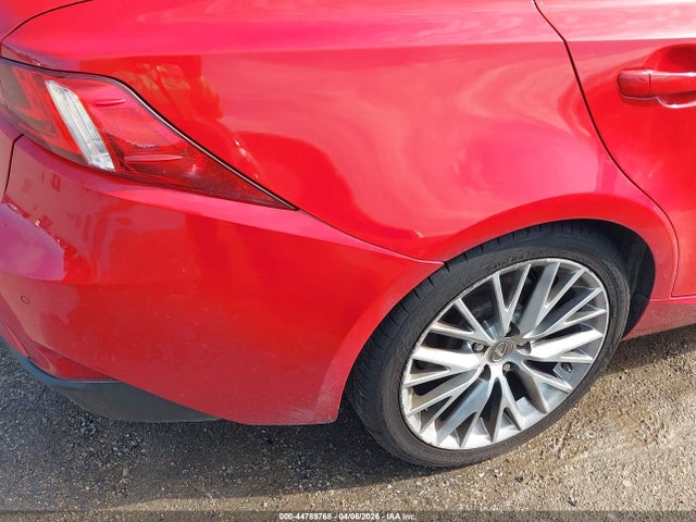 44789768 :رقم المزاد ، JTHBA1D21G5021880 vin ، 2016 Lexus Is 200t مزاد بيع