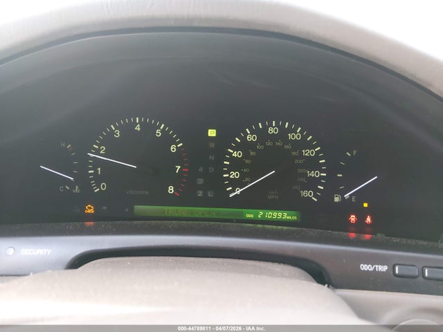 Продаж на аукціоні авто 1999 Lexus Ls 400, vin: JT8BH28F9X0161106, номер лоту: 44789811