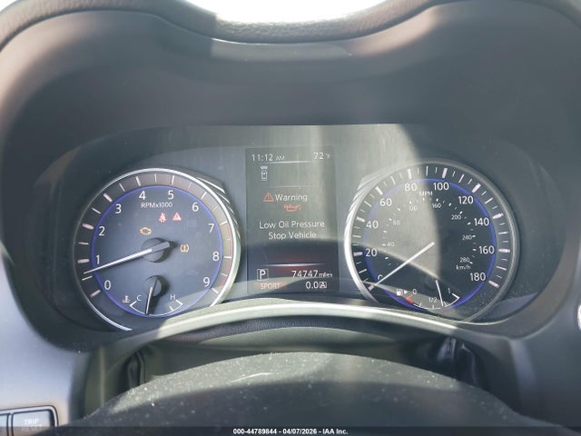44789844 :رقم المزاد ، JN1FV7EK2KM360299 vin ، 2019 Infiniti Q60 3.0t Red Sport 400 مزاد بيع