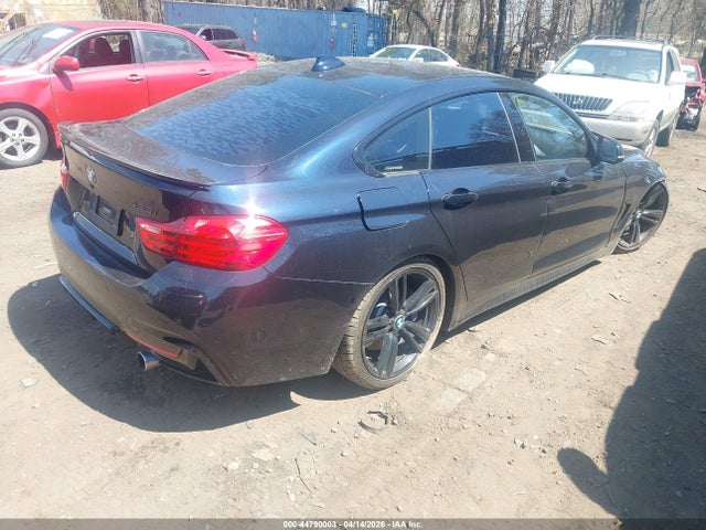 2015 Bmw 435i Gran Coupe მანქანა იყიდება აუქციონზე, vin: WBA4B1C56FD418344, აუქციონის ნომერი: 44790003