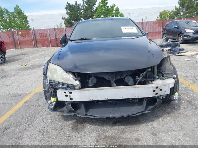 2007 Lexus Is 250 მანქანა იყიდება აუქციონზე, vin: JTHBK262X75033154, აუქციონის ნომერი: 44790017