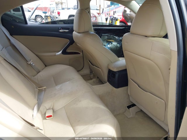 2007 Lexus Is 250 მანქანა იყიდება აუქციონზე, vin: JTHBK262X75033154, აუქციონის ნომერი: 44790017