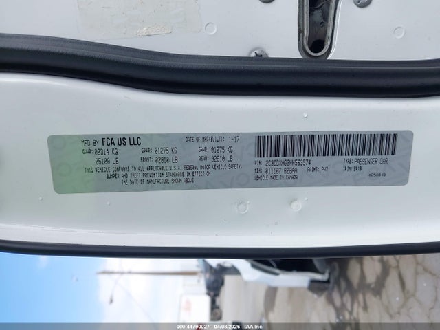 Продажа на аукционе авто 2017 Dodge Charger Sxt Rwd, vin: 2C3CDXHG2HH563574, номер лота: 44790027