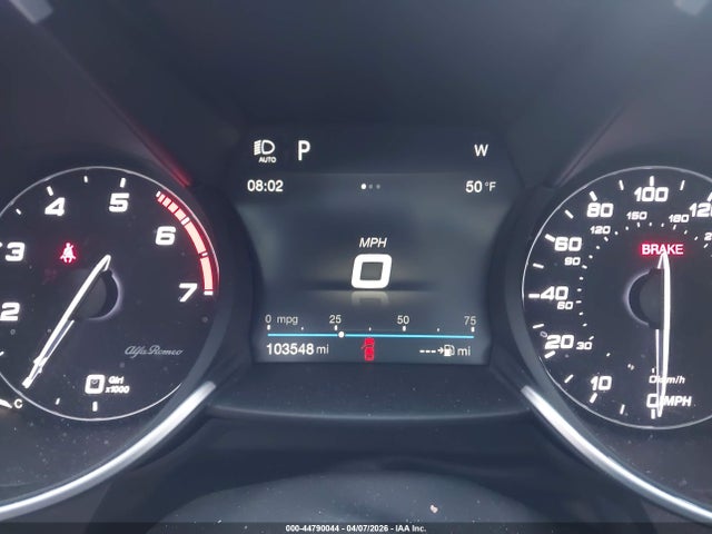 Auction sale of the 2018 Alfa Romeo Giulia Ti Sport, vin: ZARFAEEN0J7571771, lot number: 44790044