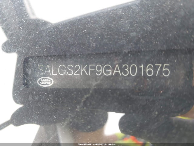 2016 LAND ROVER RANGE ROVER SALGS2KF9GA301675 Photo 8