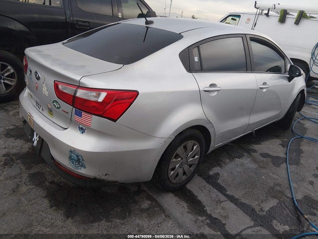 KIA RIO LX 2016 KNADM4A38G6589681 Image 4