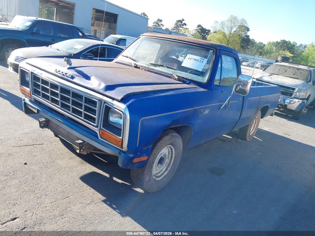 Продажа на аукционе авто 1984 Dodge D-series D150, vin: 1B7FD14T5ES304574, номер лота: 44790123