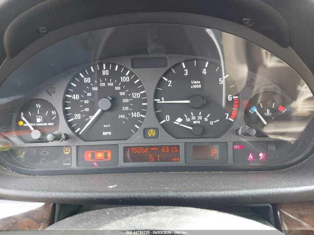 Продаж на аукціоні авто 2000 Bmw 323i, vin: WBAAM3331YFP65272, номер лоту: 44790225