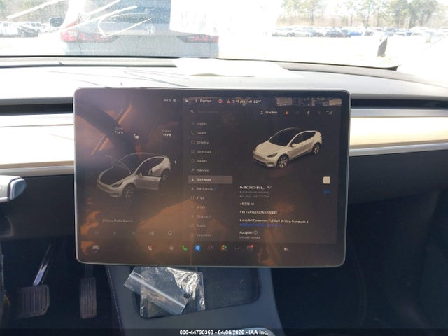 Aukcja sprzedaży 2022 Tesla Model Y Long Range Dual Motor All-wheel Drive, vin: 7SAYGDEE1NA009681, numer aukcji: 44790369
