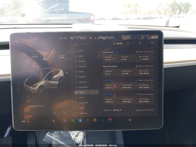 Aukcja sprzedaży 2022 Tesla Model Y Long Range Dual Motor All-wheel Drive, vin: 7SAYGDEE1NA009681, numer aukcji: 44790369