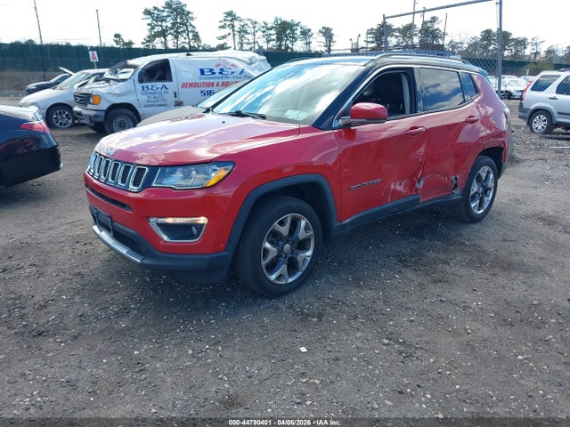 44790401 :رقم المزاد ، 3C4NJDCB2JT482689 vin ، 2018 Jeep Compass Limited 4x4 مزاد بيع