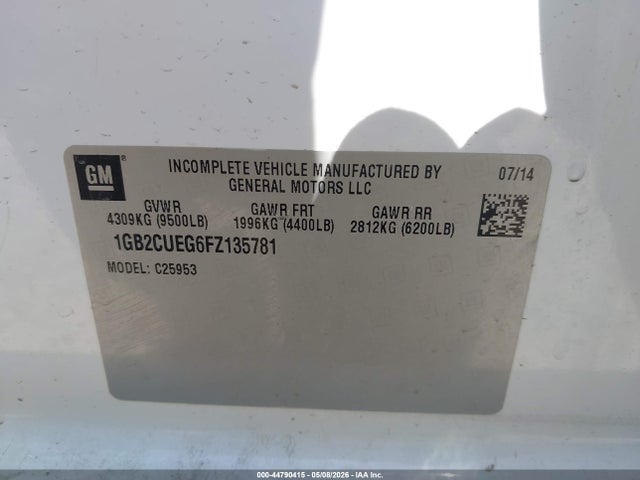 1GB2CUEG6FZ135781 Chevrolet Silverado 2500hd Wt