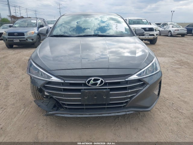 2019 Hyundai Elantra Sel მანქანა იყიდება აუქციონზე, vin: 5NPD84LF8KH484572, აუქციონის ნომერი: 44790438