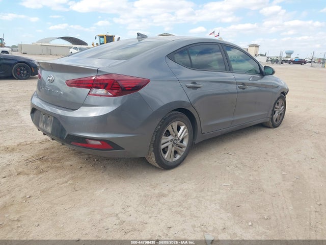 2019 Hyundai Elantra Sel მანქანა იყიდება აუქციონზე, vin: 5NPD84LF8KH484572, აუქციონის ნომერი: 44790438