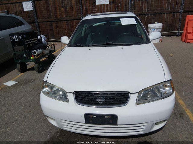 44790478 :رقم المزاد ، 3N1BB51DX1L122020 vin ، 2001 Nissan Sentra Se مزاد بيع