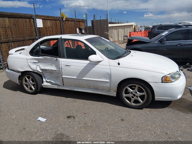 44790478 :رقم المزاد ، 3N1BB51DX1L122020 vin ، 2001 Nissan Sentra Se مزاد بيع
