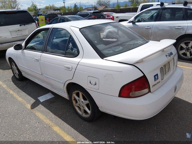 44790478 :رقم المزاد ، 3N1BB51DX1L122020 vin ، 2001 Nissan Sentra Se مزاد بيع