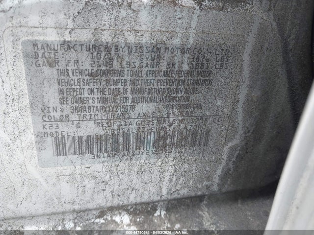 3N1AB7APXJY215978 Nissan SENTRA SR