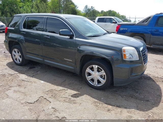 Auction sale of the 2017 Gmc Terrain Sle-1, vin: 2GKALMEK3H6253480, lot number: 44790565