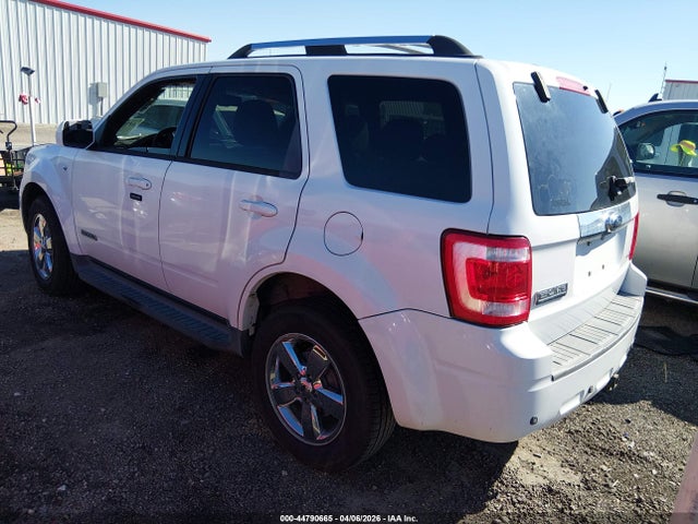 2008 Ford Escape Limited მანქანა იყიდება აუქციონზე, vin: 1FMCU94158KC92426, აუქციონის ნომერი: 44790665