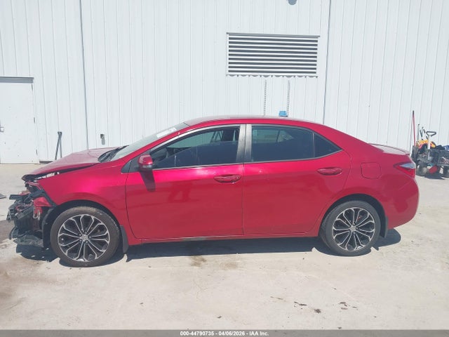 44790735 :رقم المزاد ، 5YFBURHE0FP295830 vin ، 2015 Toyota Corolla S Plus مزاد بيع